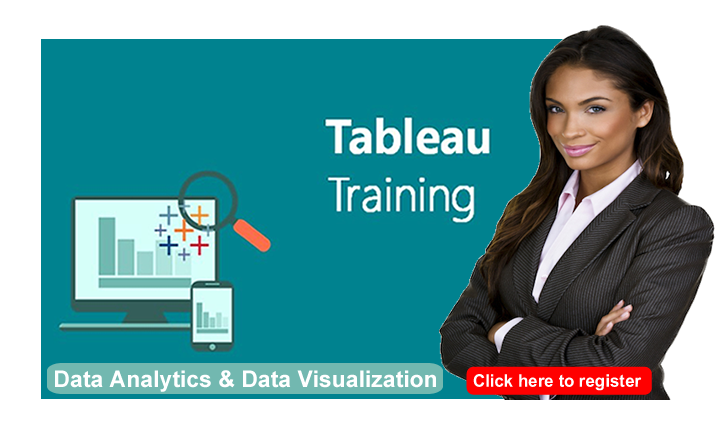 tableau training- data analytics and data visualization training