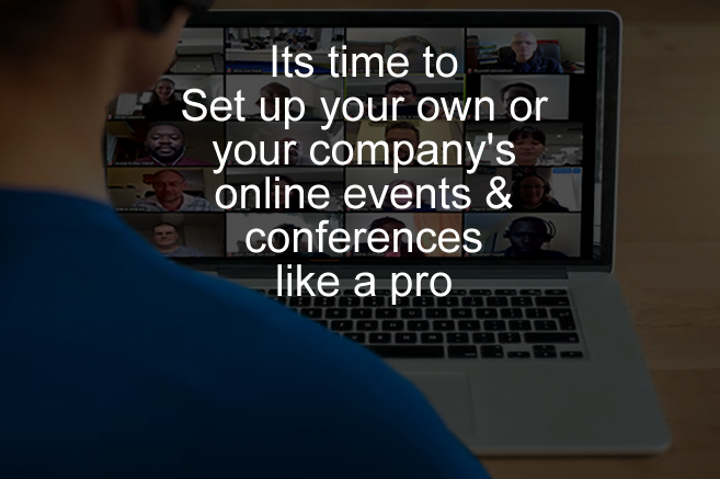 setup and manage online events, conference and webinars in Nigeria