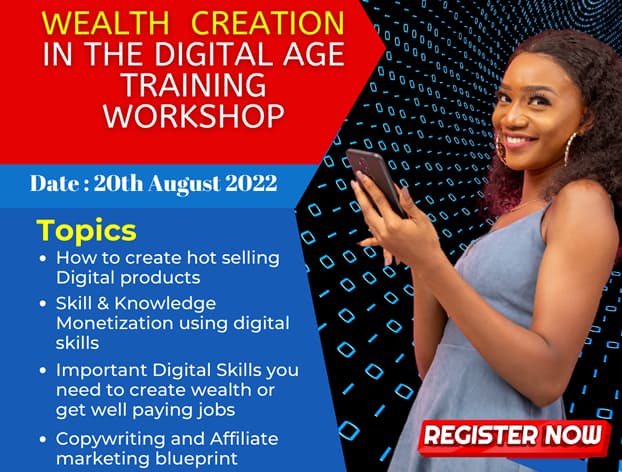 Wealth Creation in the Digital Age Training workshop Abuja Nigeria