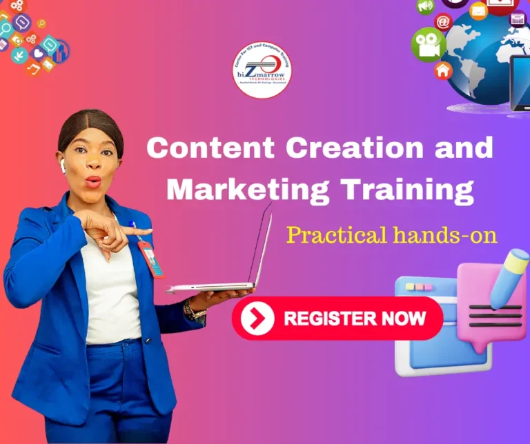 Content Creation and marketing Training in Abuja, Nigeria