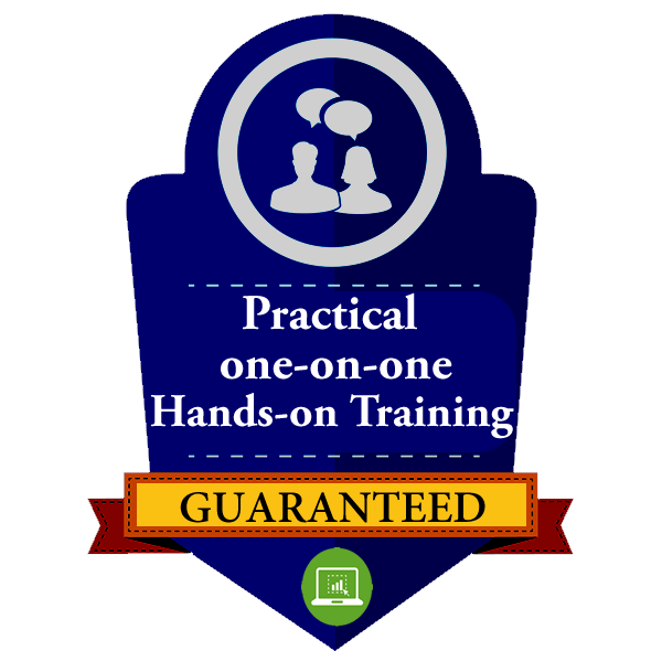 HANDS ON TRAINING GUARANTEED