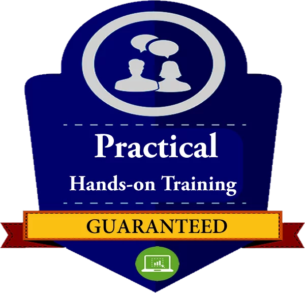 HANDS ON TRAINING GUARANTEED no one on one SIDE BAR