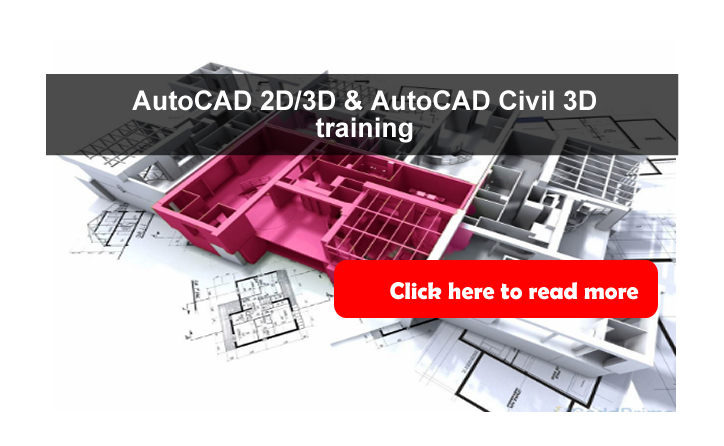 AutoCAD 2D-3D and AutoCAD Civil 3D training