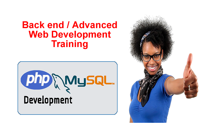 PHP and SQL database web development training in Abuja Nigeria