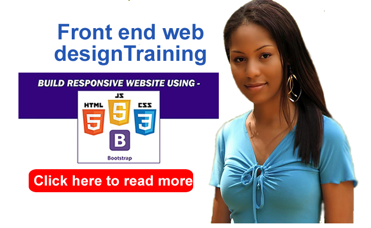 front end web development training in Abuja Nigeria practical