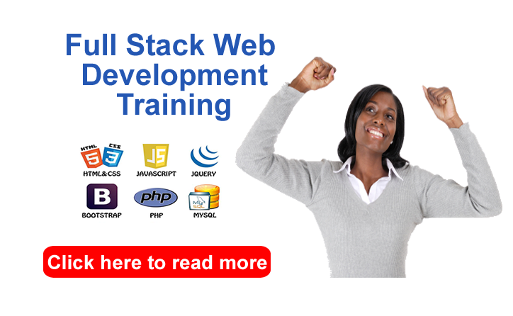 full stack website development training in Abuja Nigeria practical training