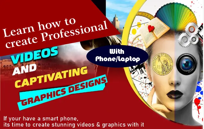 smartphone video and graphics editing training in Abuja Nigeria