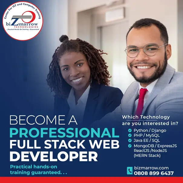 Full-Stack web development training in Abuja Nigeria