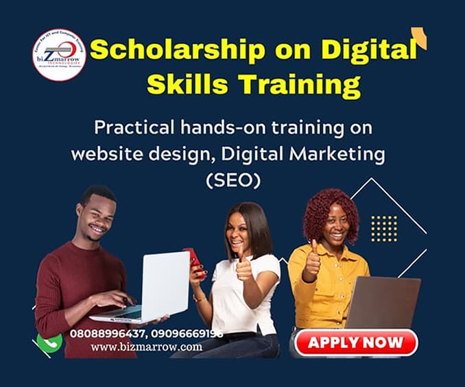 scholarship on digital skills in Nigeria Abuja