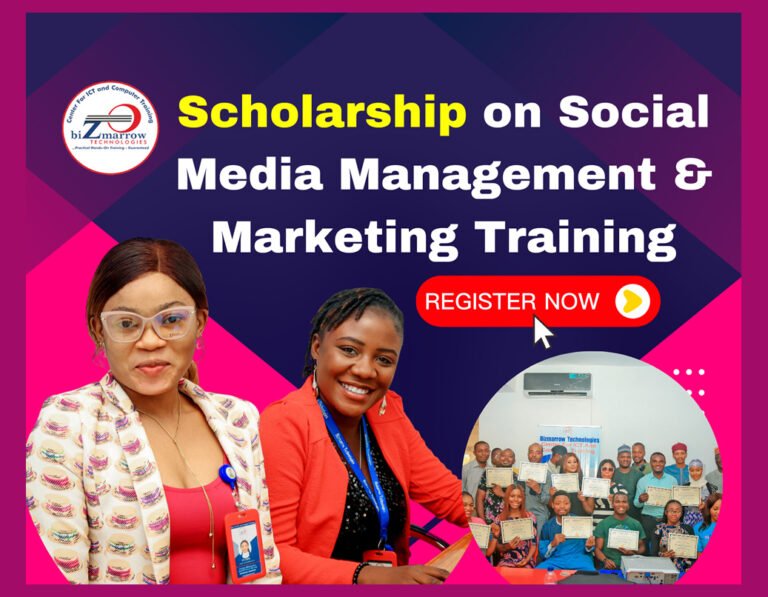 Scholarship on Social Media Management & Marketing Training