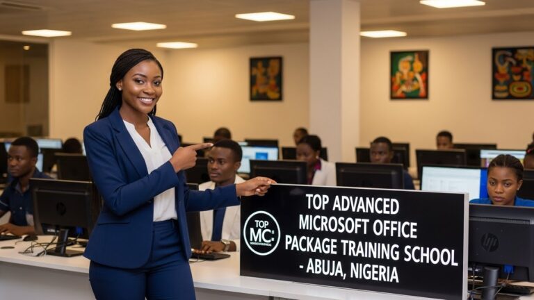 Top Advanced Microsoft Office Package Training School in Abuja, Nigeria.