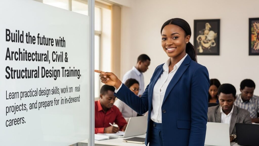Top Architectural, Civil & Structural Design Training School in Abuja, Nigeria.