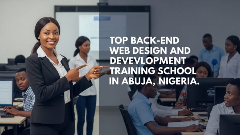 Top Back-End Web Design and Development Training School in Abuja, Nigeria.