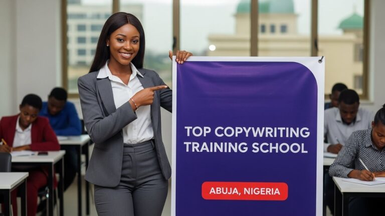 Top Copywriting Training School in Abuja, Nigeria.