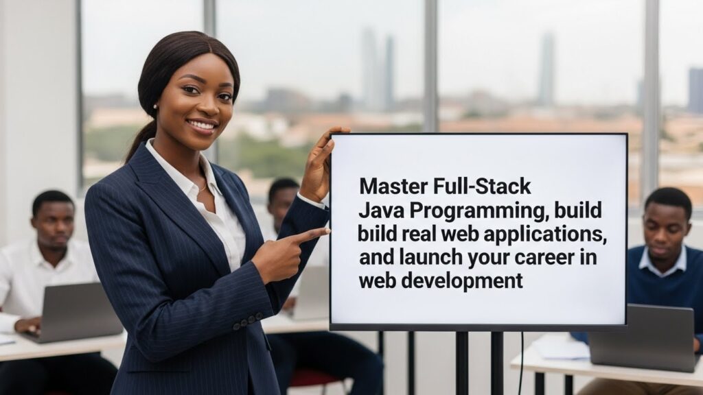 Top Full-Stack Java Programming–Web Application Training School in Abuja, Nigeria.