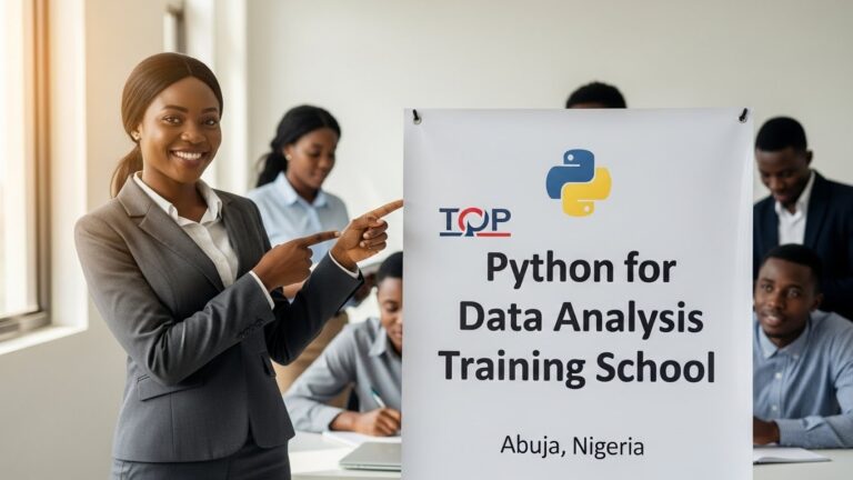 Top Python for Data Analysis Training School in Abuja, Nigeria.