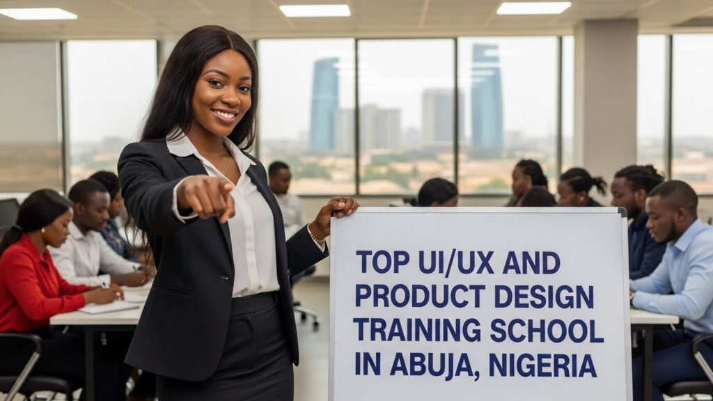 Top UIUX and Product Design Training School in Abuja, Nigeria.