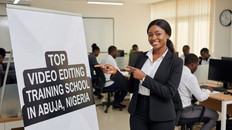 Top Video Editing Training School in Abuja, Nigeria.