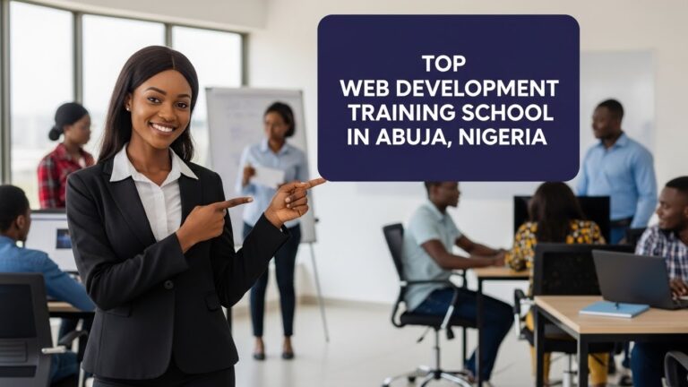 Top Web Development Training School in Abuja, Nigeria.