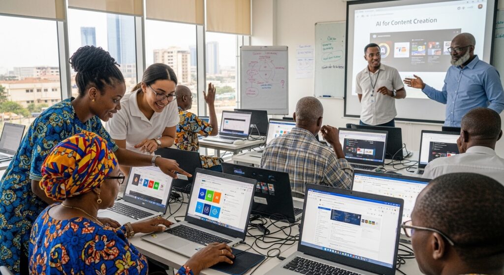 Tech and Digital Skills Training for Adults 40 years and Above in Abuja, Nigeria Africa