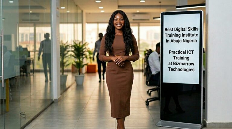 Best Digital Skills Training Institute in Abuja Nigeria Practical ICT Training at Bizmarrow Technologies